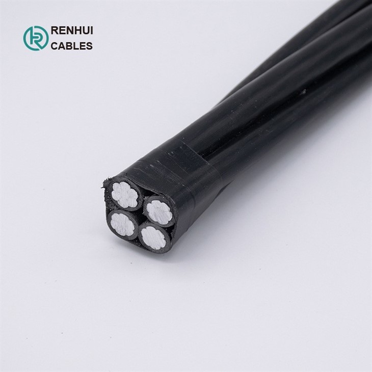 0.6/1kv Al XLPE/Aerial Bundled/ABC Cable For Aluminum